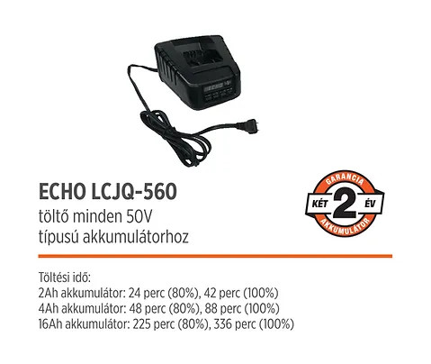 ECHO LCJQ-560 töltő minden típusú akkumlátorhoz