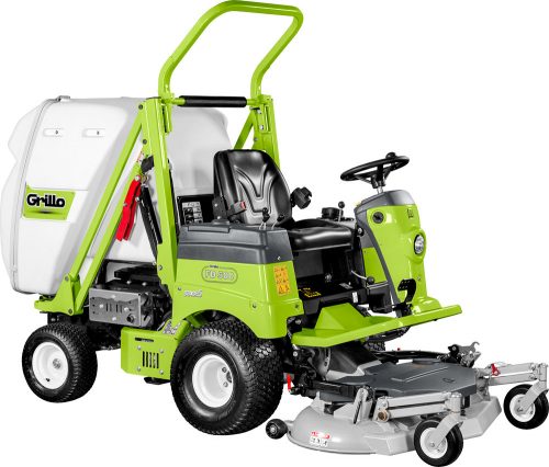 GRILLO magas ürítésű frontkaszás fűnyíró traktor FD 500 2WD ( Vágóasztallal )